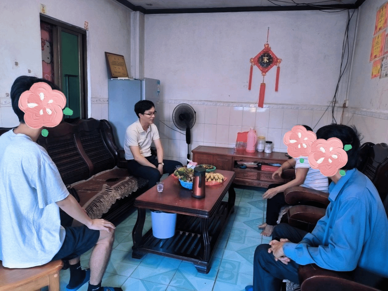 电子与电气工程学院开展“牵手阳光”2024年暑假 家庭经济困难学生家访活动